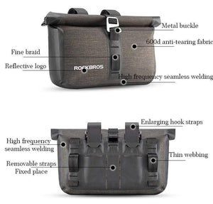 Planet Gates 20 L Combo Waterproof Bicycle Front Tube Bags Big Capacity MTB Cycling Handlebar Bags Front Frame Trunk Pannier Bike Accessories