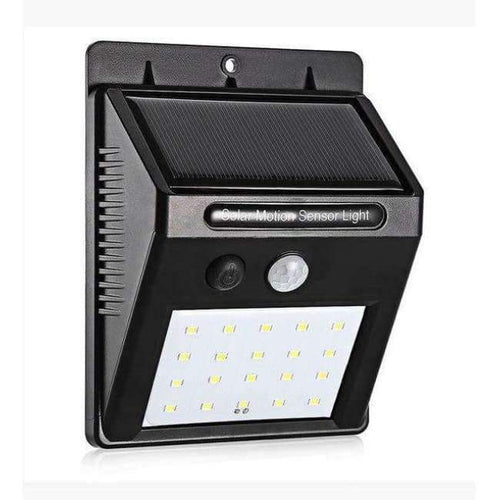 Planet Gates 20 LEDS / 1 Pieces GUGI Solar Charger LED Solar Light Motion Sensor Outdoor Lighting 20LEDS Mini Solar Wall Lamp LED lights For Garden fence light