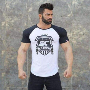 Planet Gates 20 / M Cotton Short sleeve t shirt Fitness bodybuilding shirts Crossfitsmale Brand tee tops Fashion gyms t-shirt mens costume