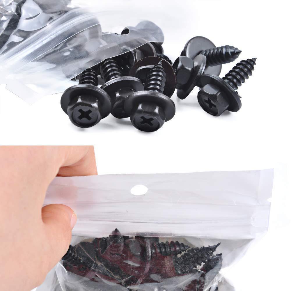 Planet Gates 20 Pcs Hex Head Screw for Toyota RAV4 06-18 Tacoma 00-04 Lexus RX330 04-06 Scion tC 05-16 Bumper Fastener Screw