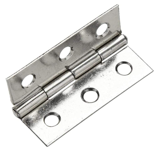 Planet Gates 20 Pcs Silver Stainless Steel 6 Mounting Holes Butt Hinges 2.5 inches Long