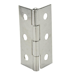 Planet Gates 20 Pcs Silver Stainless Steel 6 Mounting Holes Butt Hinges 2.5 inches Long