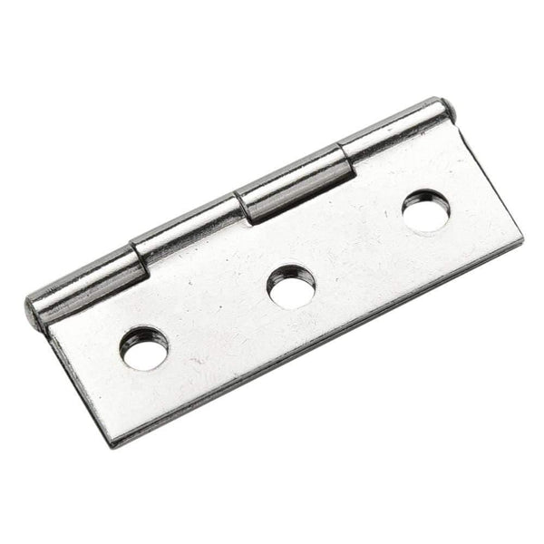 Planet Gates 20 Pcs Silver Stainless Steel 6 Mounting Holes Butt Hinges 2.5 inches Long