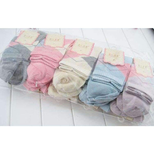 Planet Gates 20 pieces=10pairs new design  women's socks with high quality Winter Rhombus design media corta socking