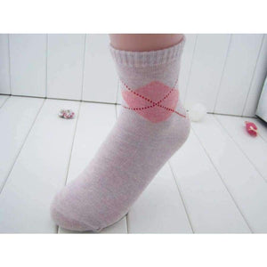 Planet Gates 20 pieces=10pairs new design  women's socks with high quality Winter Rhombus design media corta socking