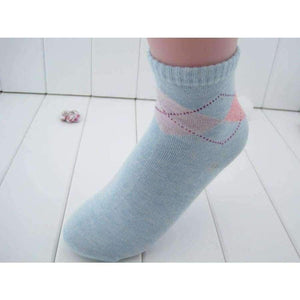 Planet Gates 20 pieces=10pairs new design  women's socks with high quality Winter Rhombus design media corta socking