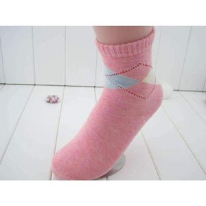 Planet Gates 20 pieces=10pairs new design  women's socks with high quality Winter Rhombus design media corta socking