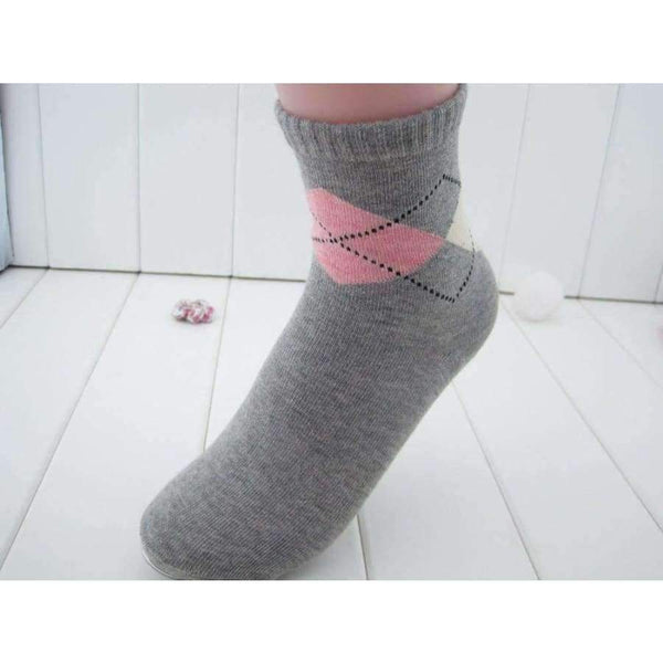 Planet Gates 20 pieces=10pairs new design  women's socks with high quality Winter Rhombus design media corta socking