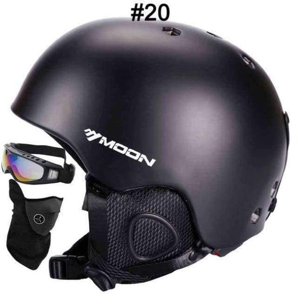 Planet Gates 20 Pure Black / L Ski Helmet Ultralight CE Certification Integrally-molded Breathable Skateboard Ski Snowboard Helmet Size S/M/L/XL