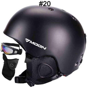 Planet Gates 20 Pure Black / L Ski Helmet Women Men CE Safety In-mold Sking Snowboard Skateboard Snow Helmet Size S/M/L/XL