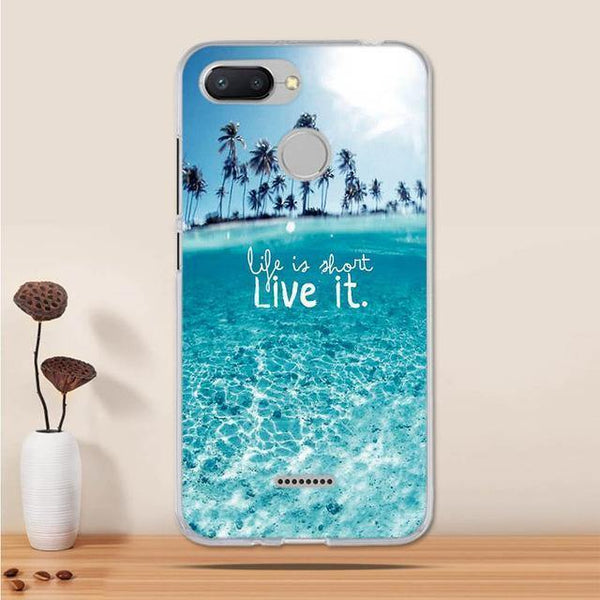 Planet Gates 20 / Redmi 6 Case for Xiaomi Redmi 6 Case Silicone Soft Tpu Phone Case for Xiaomi Redmi 4X 5 plus Note 5 Pro Case Cover 3D Fundas Coque Capas