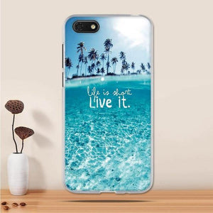 For Huawei Y5 2018 Case Cover Silicone TPU 3D Printing Funda for Huawei Y5 Prime 2018 / Honor Play 7 / Honor 7s Case Cover Coque - Planet Gates