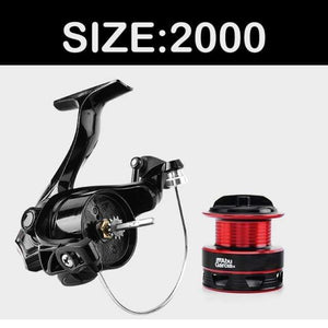 Planet Gates 2000 Abu Garcia Black Max Spinning Fishing Reel Bmaxsp500-6000 3+1BB Graphite Body Saltewater Fishing Reel
