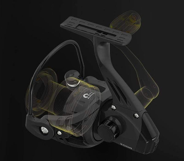 Planet Gates 2000 Series / China Lancelot Freshwater Spinning Reel 8KG Max Drag Fishing Reel 2000-5000 Series 5.0:1 Gear Ratio  for Bass Fishing