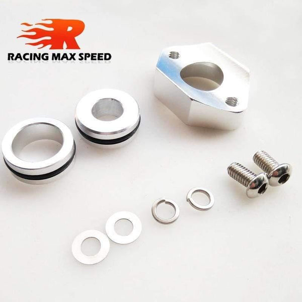 Planet Gates 200000219 aluminiowy zestaw kołnierzy czujnika map, rura intercoolera, adapter do VW JETTA GOLF BEETLE Audi A4 MK4 1.8T Adp071