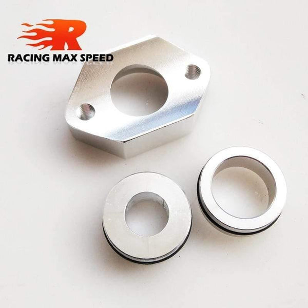 Planet Gates 200000219 aluminiowy zestaw kołnierzy czujnika map, rura intercoolera, adapter do VW JETTA GOLF BEETLE Audi A4 MK4 1.8T Adp071