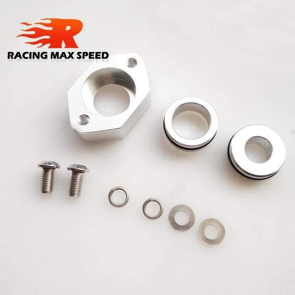 Planet Gates 200000219 aluminiowy zestaw kołnierzy czujnika map, rura intercoolera, adapter do VW JETTA GOLF BEETLE Audi A4 MK4 1.8T Adp071