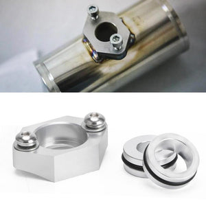 Planet Gates 200000219 aluminiowy zestaw kołnierzy czujnika map, rura intercoolera, adapter do VW JETTA GOLF BEETLE Audi A4 MK4 1.8T Adp071