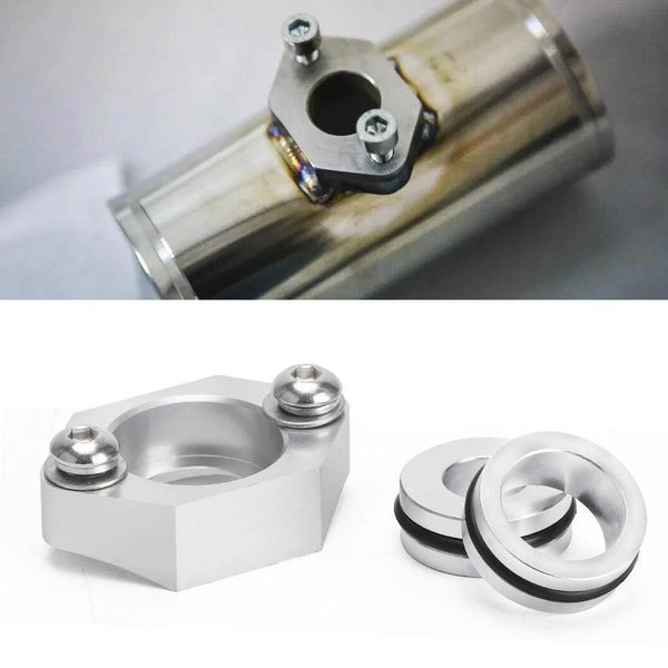 Planet Gates 200000219 aluminiowy zestaw kołnierzy czujnika map, rura intercoolera, adapter do VW JETTA GOLF BEETLE Audi A4 MK4 1.8T Adp071