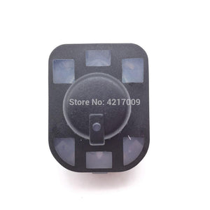 Planet Gates 200000228 Chrome Side Mirror Switch Adjust Knob With Floding For Audi A1 A2 A4 B6 B7 A6 S4 S6 RS4 SEAT Exeo 8E0 959 565A 8E0959565A