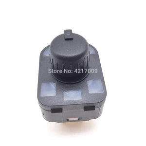 Planet Gates 200000228 Chrome Side Mirror Switch Adjust Knob With Floding For Audi A1 A2 A4 B6 B7 A6 S4 S6 RS4 SEAT Exeo 8E0 959 565A 8E0959565A