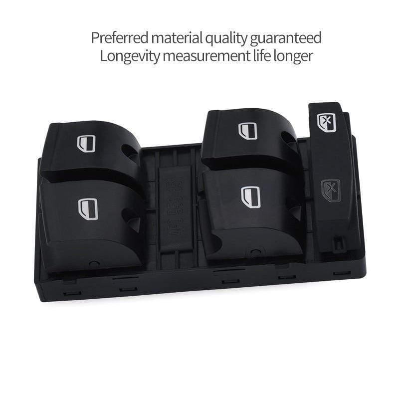 Planet Gates 200000228 SPEEDWOW Electric Master Window Switch Lifter Switch Botton For AUDI A3 A6 S6 C6 Allroad Q7 RS6 06-07 4F0 959 851F 4F0959855