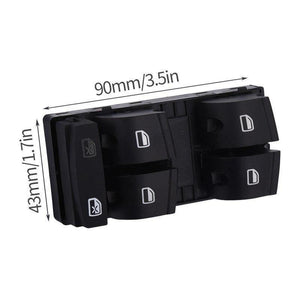 Planet Gates 200000228 SPEEDWOW Electric Master Window Switch Lifter Switch Botton For AUDI A3 A6 S6 C6 Allroad Q7 RS6 06-07 4F0 959 851F 4F0959855