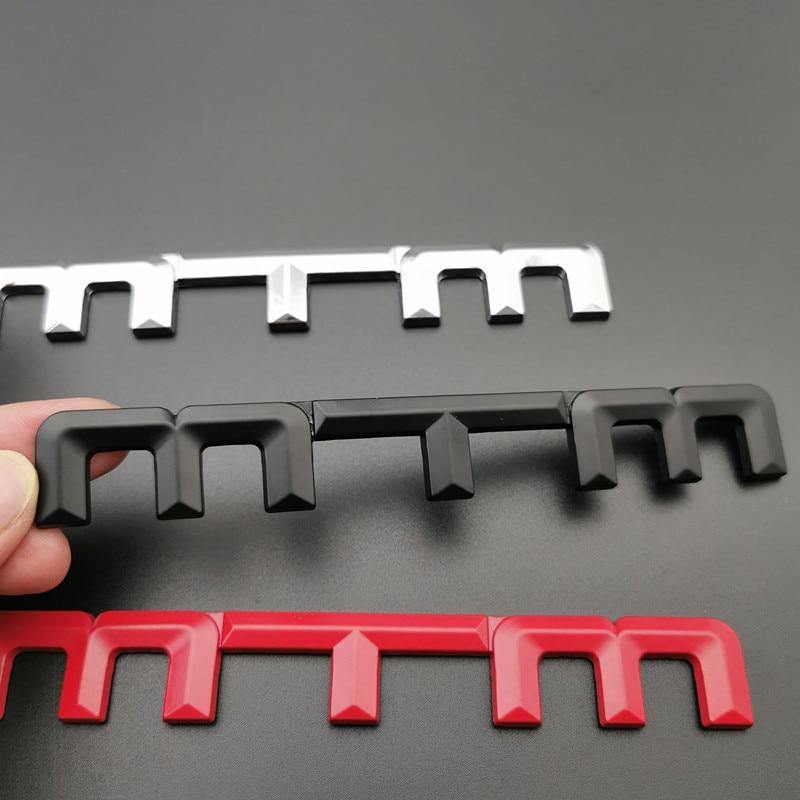 Planet Gates 200000241 1 Pcs Car Sticker MTM 3D Metal Logo Badge Emblem For Audi A4 A3 A6 A5 A4L S3 S4 S5 S6 S7 S8 Q3 Q5 Q7 RS3 RS4  Styling Accessory