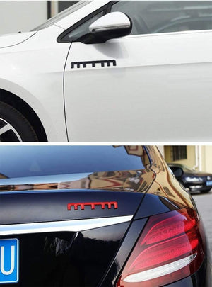 Planet Gates 200000241 1 Pcs Car Sticker MTM 3D Metal Logo Badge Emblem For Audi A4 A3 A6 A5 A4L S3 S4 S5 S6 S7 S8 Q3 Q5 Q7 RS3 RS4  Styling Accessory