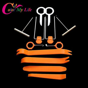 Planet Gates 200000241 12pcs/set Disassembly Tool Car Styling For Audi A4 B6 B7 B8 A3 A6 C5 Q7 A1 A5 A7 A8 Q2 Q3 Q7 Q5 R8 TT S3 S5 S6 S7 S8 SQ5