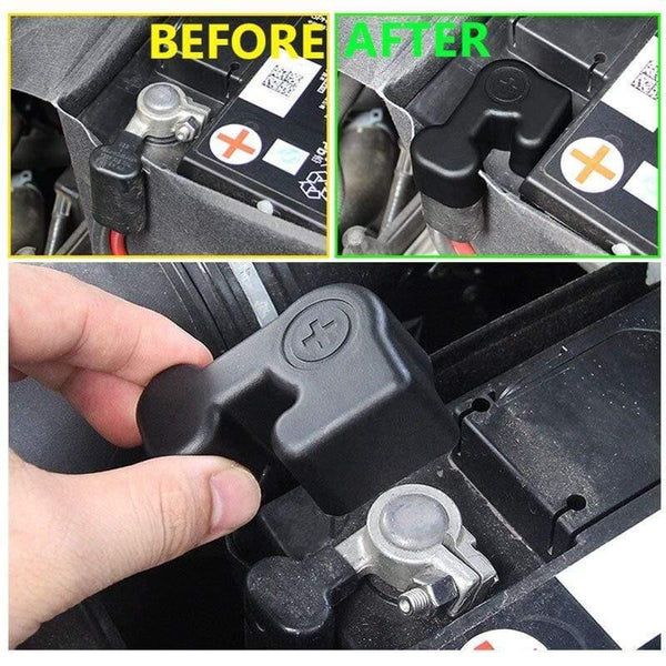 Planet Gates 200000241 1pc For AUDI A3 S3 MK2 MK3 Q2 Q3 II 2019 2020 Car Engine Battery Positive Terminal Clamp Cover Clip Trim Cap Accessories