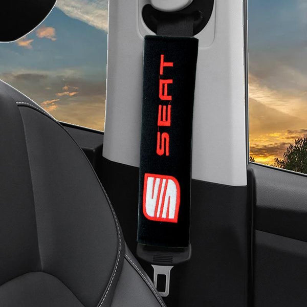 Planet Gates 200000241 2PCS Car Interior Seat Belt Protector Cover For Audi TT J8 B8 A1 A3 A4 B5 B6 B7 A5 A6 C5 C6 C7 A7 A8 D3 D4 Q3 42 Q5 8U Q7 4L