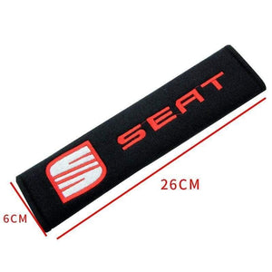 Planet Gates 200000241 2PCS Car Interior Seat Belt Protector Cover For Audi TT J8 B8 A1 A3 A4 B5 B6 B7 A5 A6 C5 C6 C7 A7 A8 D3 D4 Q3 42 Q5 8U Q7 4L