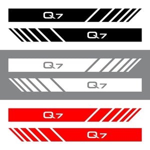 Planet Gates 200000241 2PCS Car Rearview Mirror Stickers For Audi A3 8P 8V A4 B8 B6 A6 C6 C5 Q2 Q3 Q5 Q7 Q8 TT TTS Auto Accessories Vinyl Film Decals