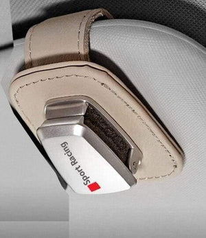 Planet Gates 200000241 Beige Genuine Leather Car Sunshade Decoration Sticker For Audi Sline A1 A3 A4 A5 A6 A7 A8 Q3 Q5 Q7 S3 S4 S5 S6 S7 S8 TT RS