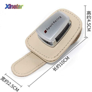 Planet Gates 200000241 Genuine Leather Car Sunshade Decoration Sticker For Audi Sline A1 A3 A4 A5 A6 A7 A8 Q3 Q5 Q7 S3 S4 S5 S6 S7 S8 TT RS