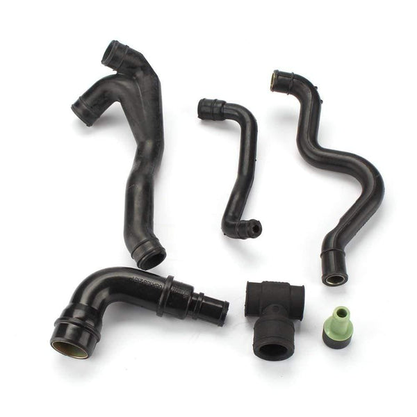 Planet Gates 200000425 6pcs Engine Kit Crankcase Breather Hose Pipe For VW Volkswagen Golf Jetta MK4 Bora Audi A4 TT 1.8T 06A 103 213 AF