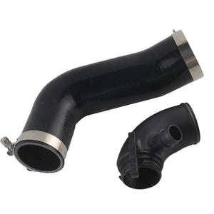 Planet Gates 200000425 Black Silicone Intake Hose Pipe Turbo Inlet Elbow For VW Golf MK7  R Audi 2015+ V8 MK3 A3 S3 TT