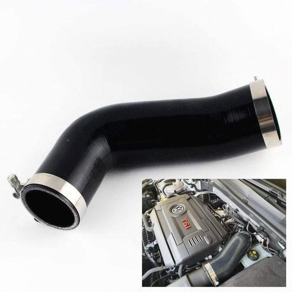 Planet Gates 200000425 Silicone Intake Hose Pipe Turbo Inlet Elbow For VW Golf MK7  R Audi 2015+ V8 MK3 A3 S3 TT