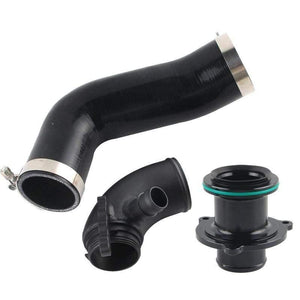 Planet Gates 200000425 Silicone Intake Hose Pipe Turbo Inlet Elbow  Muffler Delete For VW Golf MK7 R Audi 2015+ V8 MK3 A3 S3 TT Ea888 3gen Engine