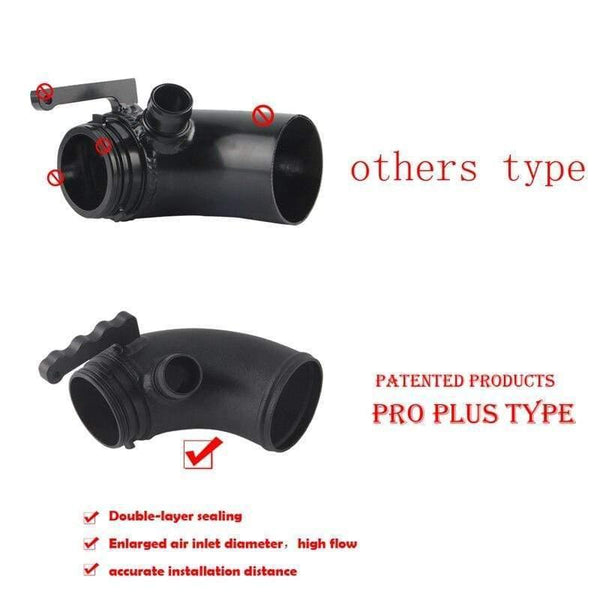 Planet Gates 200000425 Turbo Inlet Upgrade Pipes Tubes Turbocharger Intake Hose For Golf 7 /R Audi A3 8V S3 S1 TT Leon EA888 Gen3 1.8T 2.0T  AL001.