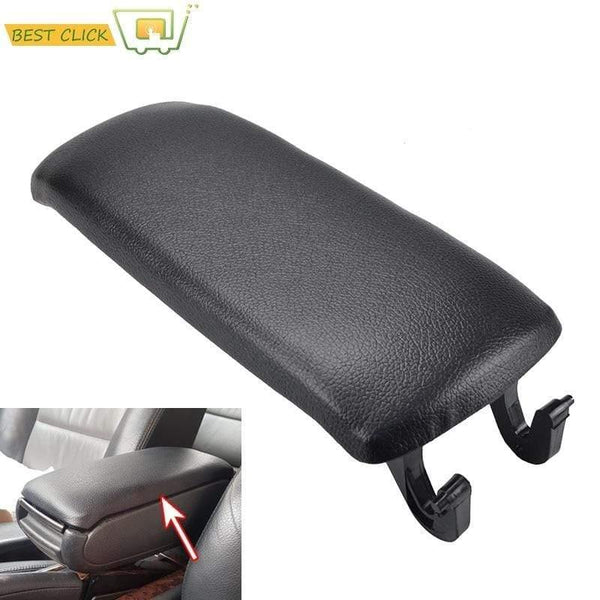 Planet Gates 200000474 Car Armrest Latch Lid Center Console Cover Center For Audi A6 C5 2000-2006 Clip Catch PU Leather Arm Rest Cap Auto Accessories