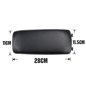 Planet Gates 200000474 Car Armrest Latch Lid Center Console Cover Center For Audi A6 C5 2000-2006 Clip Catch PU Leather Arm Rest Cap Auto Accessories