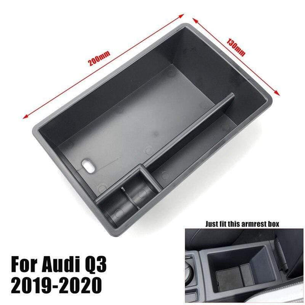 Planet Gates 200000474 For Q3 2019-2020 Car Styling Accessories Central Armrest Box Storage Tray Glove Box Pallet Case For Audi A3 8V S3 A4 S4 A5 S5 Q2 Q3 Q5 SQ5 Q5L