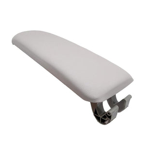 Planet Gates 200000474 Grey 1 Pcs Leather Car Armrest Latch Cover For Audi A4 B6 B7 2002-2007 Center Console Arm Rest Storage Box Lid Cover Auto Accessories