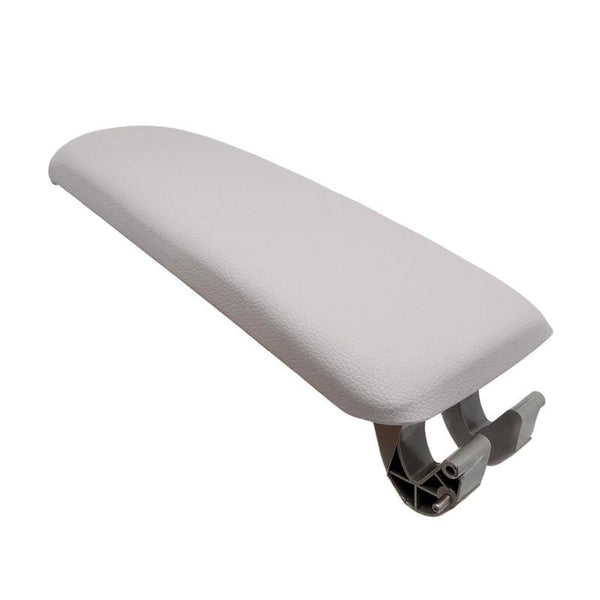 Planet Gates 200000474 Grey 1 Pcs Leather Car Armrest Latch Cover For Audi A4 B6 B7 2002-2007 Center Console Arm Rest Storage Box Lid Cover Auto Accessories