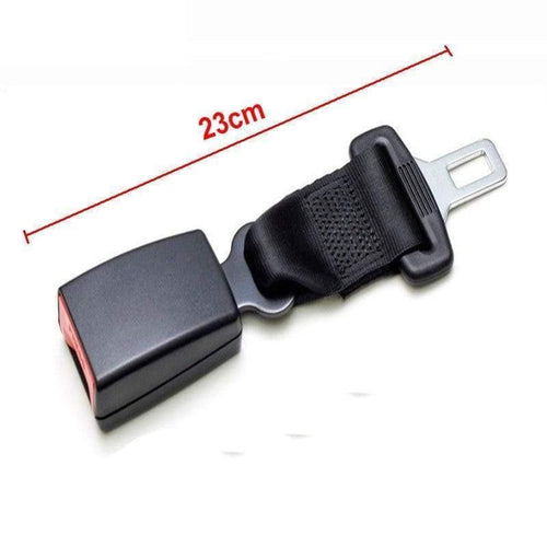 Planet Gates 200000488 23cm Black Metal Tongue Width 21mm Car Seat Belt Safety Extension Seatbelt Extenders For Auto Belts Child Seats - Black Beige Gray