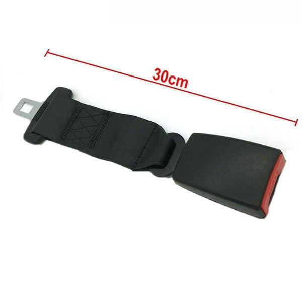 Planet Gates 200000488 30cm Black Metal Tongue Width 21mm Car Seat Belt Safety Extension Seatbelt Extenders For Auto Belts Child Seats - Black Beige Gray
