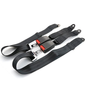 Planet Gates 200000488 3C Certificate Safety Belt Vehicle Automotive Car Extension Extender Strap Safety Belt Adjustable Seat Belt Black Universal 2kit