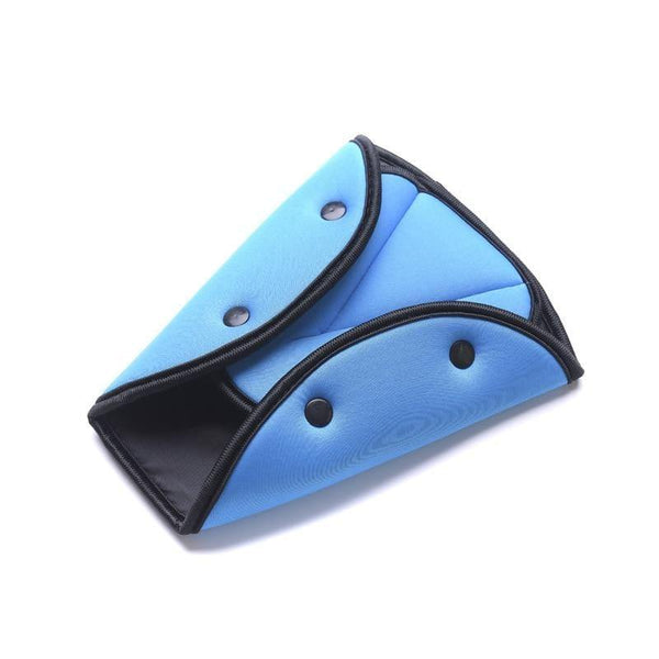 Planet Gates 200000488 blue YAPAI Children Car Seat Safety Belt Adjustable Triangle Safety Seat Belt Pad Retainer Child Protection Car Accessories
